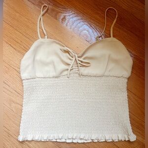 Aritzia Wilfred Yellow Ballet Camisole Size Medium